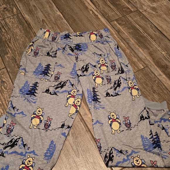Disney Gray Winnie the Pooh Pajama Pants - Picture 5 of 5